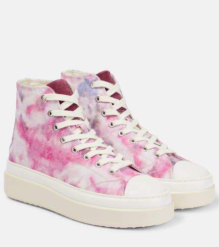 Austin printed high-top sneakers - Isabel Marant - Modalova