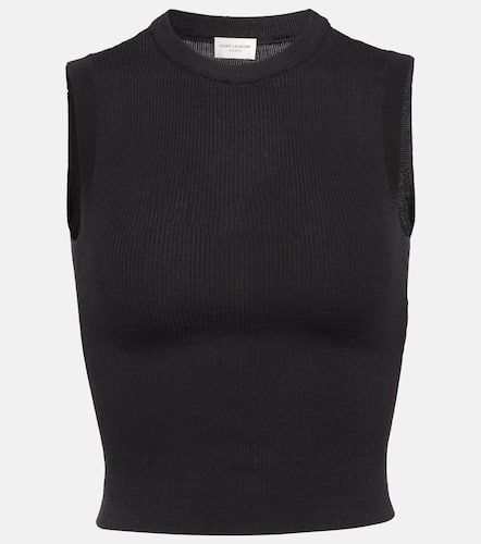 Wool, cashmere, and silk blend top - Saint Laurent - Modalova