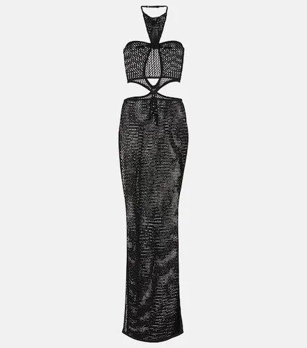Cutout open-knit maxi dress - Aya Muse - Modalova