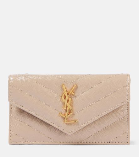 Cassandre leather wallet - Saint Laurent - Modalova