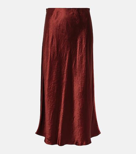 Leisure Alessio satin midi skirt - Max Mara - Modalova