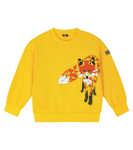 Printed cotton jersey sweatshirt - Il Gufo - Modalova