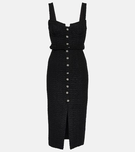 Self-Portrait BouclÃ© midi dress - Self-Portrait - Modalova