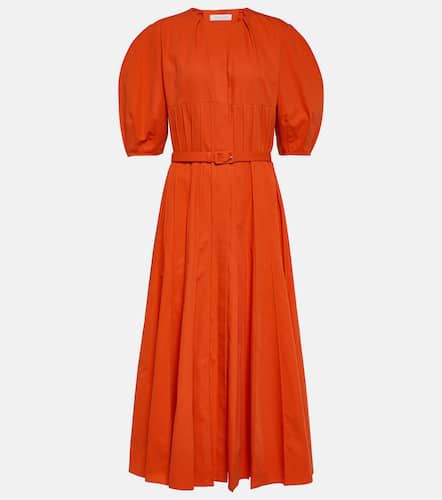 Caden puff-sleeve cotton midi dress - Gabriela Hearst - Modalova