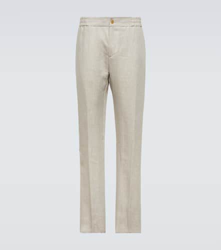 Etro Linen straight pants - Etro - Modalova