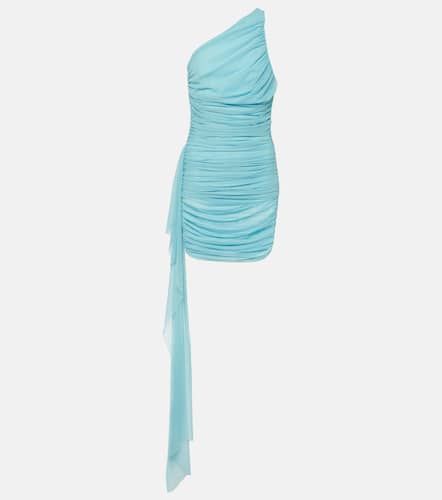 Drape-detail ruched chiffon minidress - The Sei - Modalova