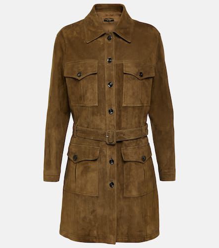 Tom Ford Suede coat - Tom Ford - Modalova