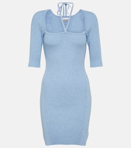 Ganni MÃ©lange knit mini dress - Ganni - Modalova