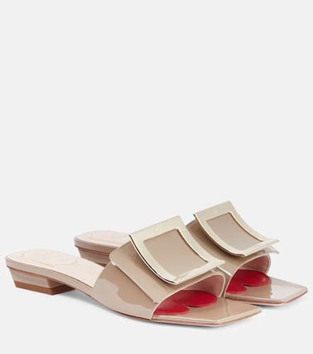 Belle Vivier 25 patent leather slides - Roger Vivier - Modalova