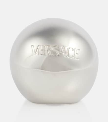 Versace Anello con logo - Versace - Modalova