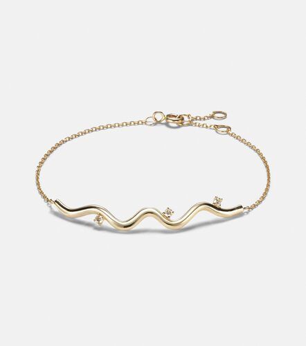 Pulsera Harbor Lights de oro de 10 ct con diamantes - Stone and Strand - Modalova