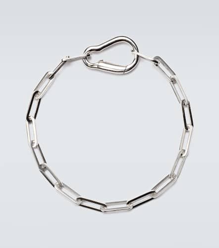 Brazalete de cadena Carabiner de plata de ley - Mateo - Modalova