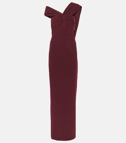Vestido de fiesta de cady drapeado - Roland Mouret - Modalova