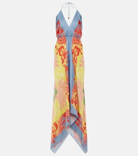 Vestido de playa de seda estampado - Etro - Modalova