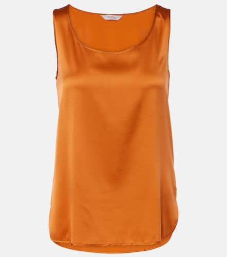 Leisure Pan silk-blend satin tank top - Max Mara - Modalova