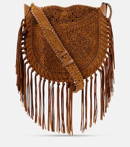 Oskan Medium fringed suede shoulder bag - Isabel Marant - Modalova