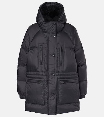 Shearling-trimmed down jacket - Yves Salomon - Modalova