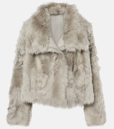 Reversible shearling jacket - Yves Salomon - Modalova