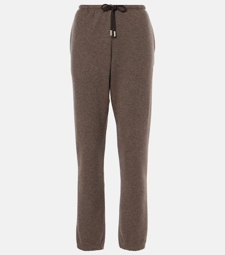 Teo cashmere and cotton sweatpants - The Row - Modalova