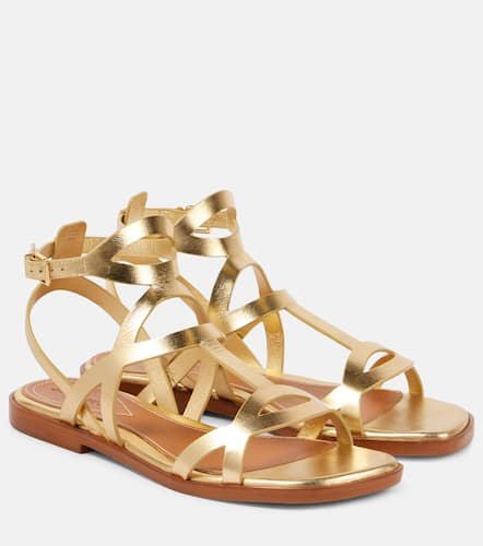 Bay metallic leather sandals - Zimmermann - Modalova