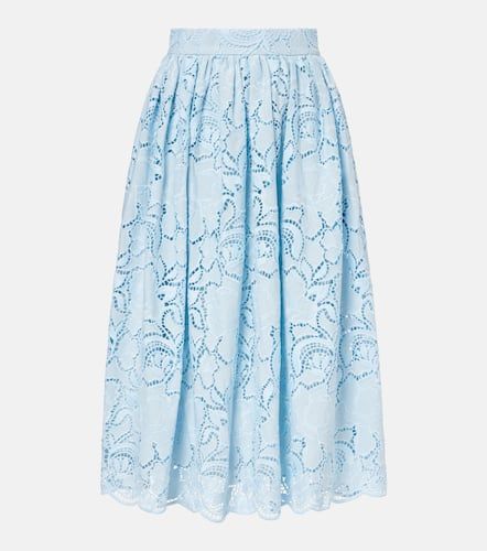 Erdem Laser-cut pleated skirt - Erdem - Modalova