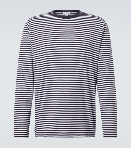 Sunspel T-shirt in cotone a righe - Sunspel - Modalova
