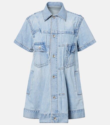 Sacai Deconstructed denim minidress - Sacai - Modalova