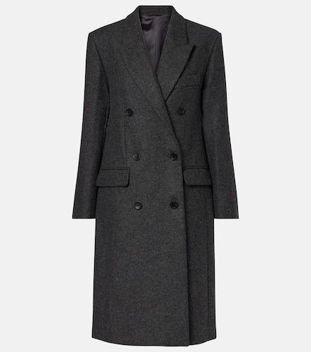 Irene double-breasted virgin wool coat - Isabel Marant - Modalova