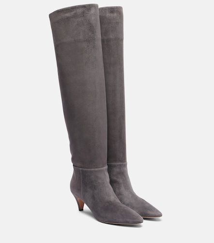Elise 55 suede knee-high boots - Gianvito Rossi - Modalova