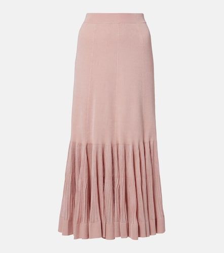 Luna knitted pleated midi skirt - Zimmermann - Modalova