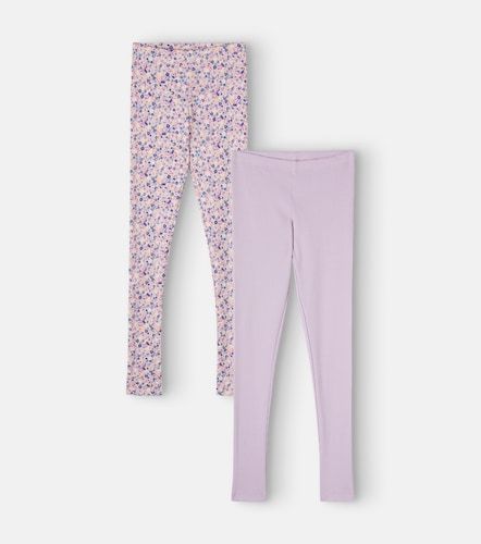 Set de 2 leggings Jules en mezcla de algodón - Wheat - Modalova