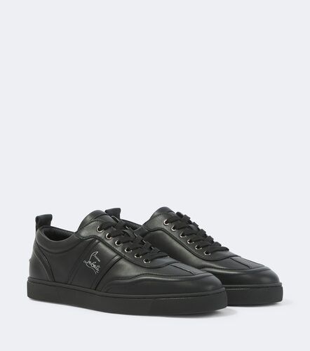 Retero logo leather sneakers - Christian Louboutin - Modalova