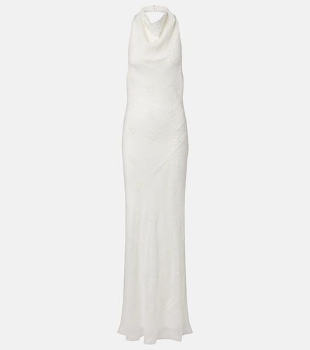 Abito lungo Roselle in organza con perline - Staud - Modalova