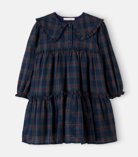 Vestido Viola de algodón a cuadros - C'era Una Volta - Modalova