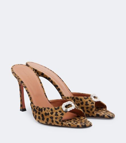 Amina Muaddi Mules Camelia de ante - Amina Muaddi - Modalova