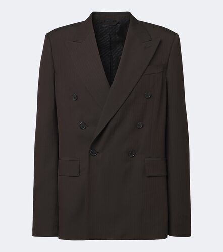 Blazer cruzado con raya diplomática - Acne Studios - Modalova