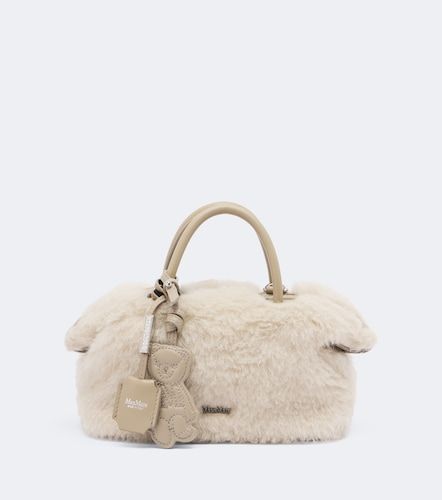 Borsa Small in teddy con pelle - Max Mara - Modalova