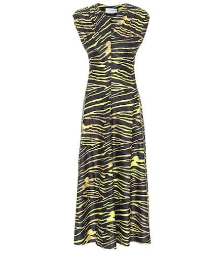 Zebra-print jersey maxi dress - Marine Serre - Modalova