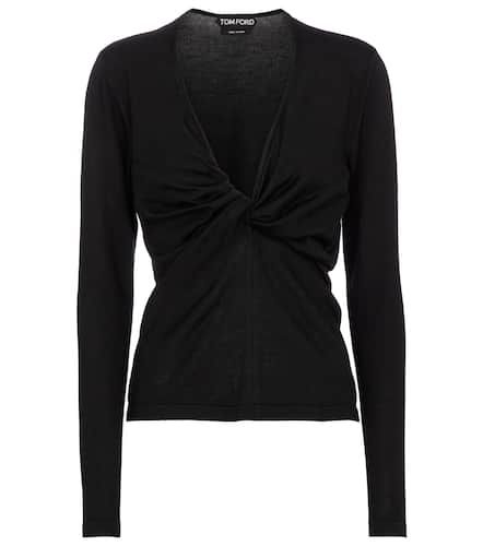 Tom Ford Top de cachemir y seda - Tom Ford - Modalova