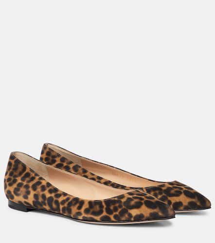 Gianvito leopard-print ballet flats - Gianvito Rossi - Modalova