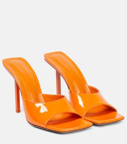 Amina Muaddi Mules Laura de charol - Amina Muaddi - Modalova