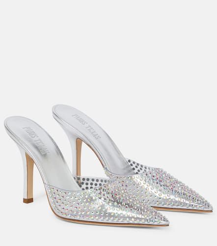 Hollywood embellished PVC mules - Paris Texas - Modalova