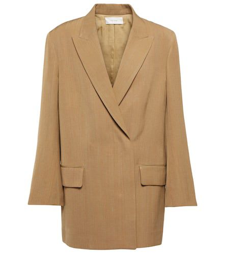 Blazer Natere de doble botonadura - The Row - Modalova