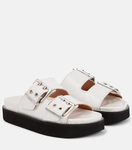 Ganni Leather sandals - Ganni - Modalova