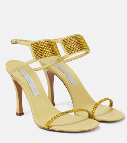 Stella 100 crystal-embellished sandals - Stella McCartney - Modalova