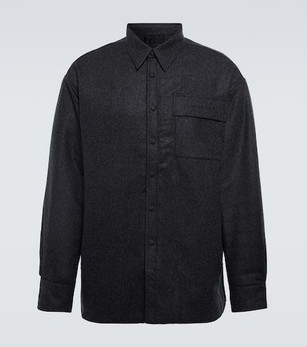 Embroidered padded wool shirt - Givenchy - Modalova