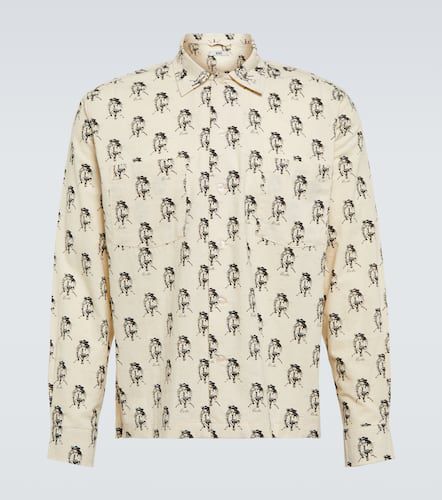 Jumping Jockey printed cotton shirt - Bode - Modalova