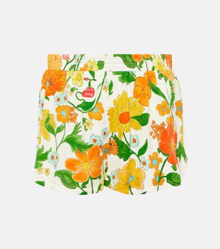 Printed mid-rise shorts - Stella McCartney - Modalova