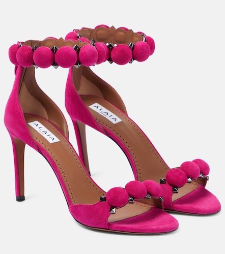 Alaïa Sandali La Bombe in suede - Alaia - Modalova