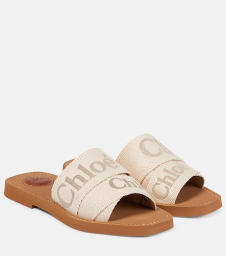 ChloÃ© Woody canvas slides - Chloe - Modalova